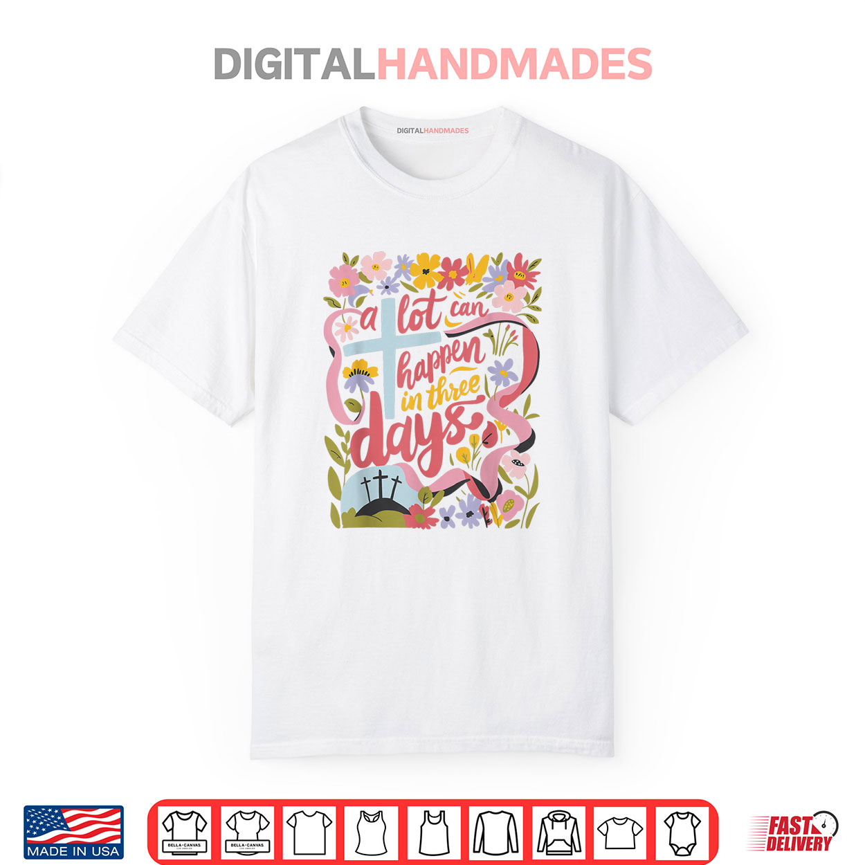 A Lot Can Happen In 3 Days Easter Religious Day Shirt A Lot Can Happen In 3 Days Easter Religious Day Shirt