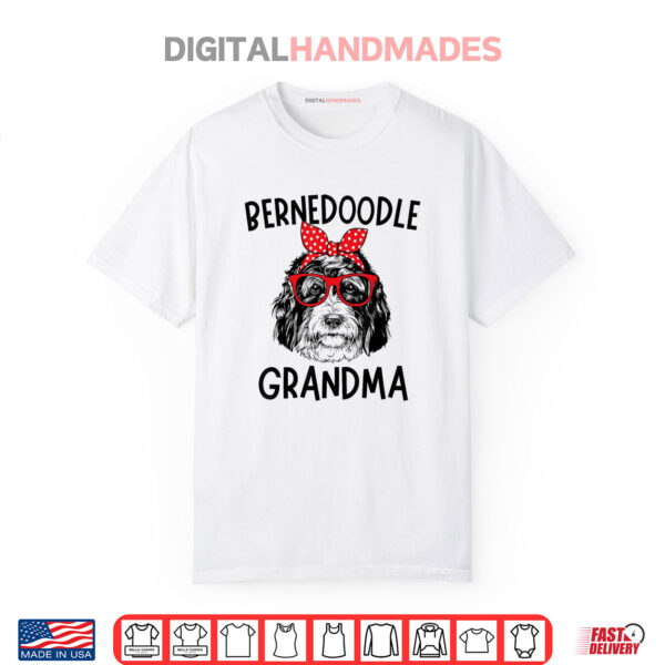 Bernedoodle Grandma Bernedoodle Dog Nana Mother’s Day Shirt
