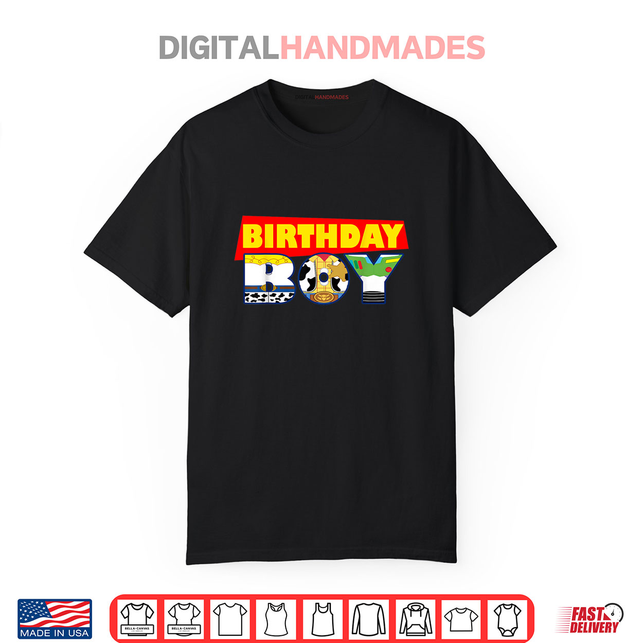 Birthday Boy Cowboy Family Toy Decoration Funny Shirt Birthday Boy Cowboy Family Toy Decoration Funny Shirt