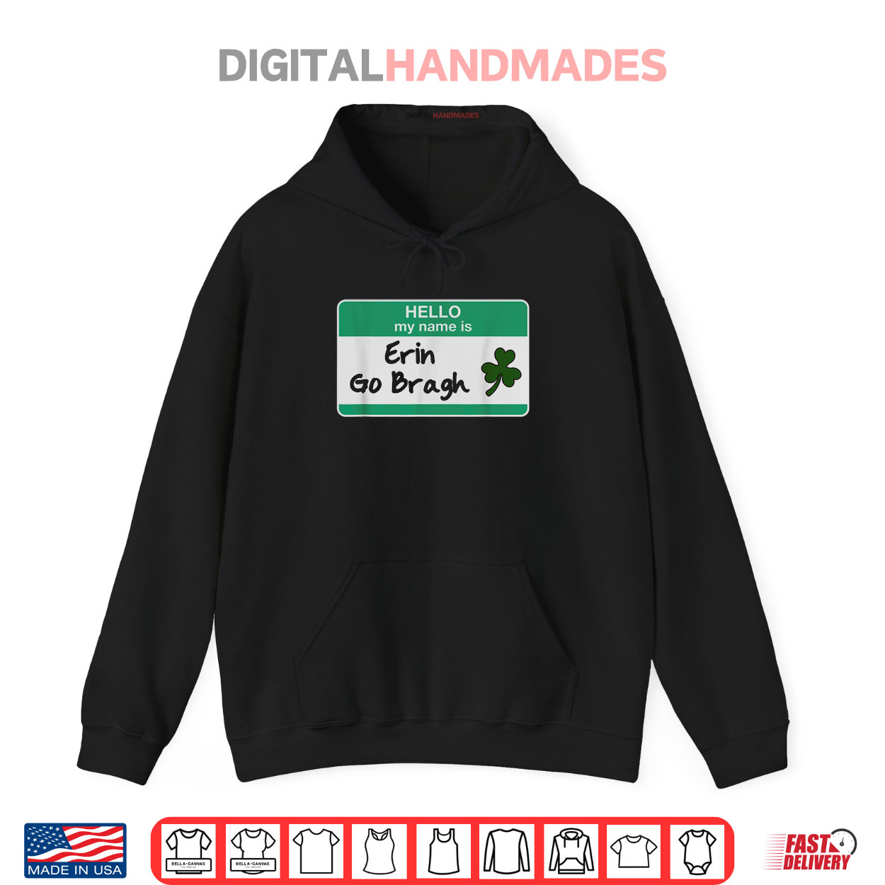 Funny Erin Go Bragh Irish St Patricks Day Name Tag Shirt Funny Erin Go Bragh Irish St Patricks Day Name Tag Shirt