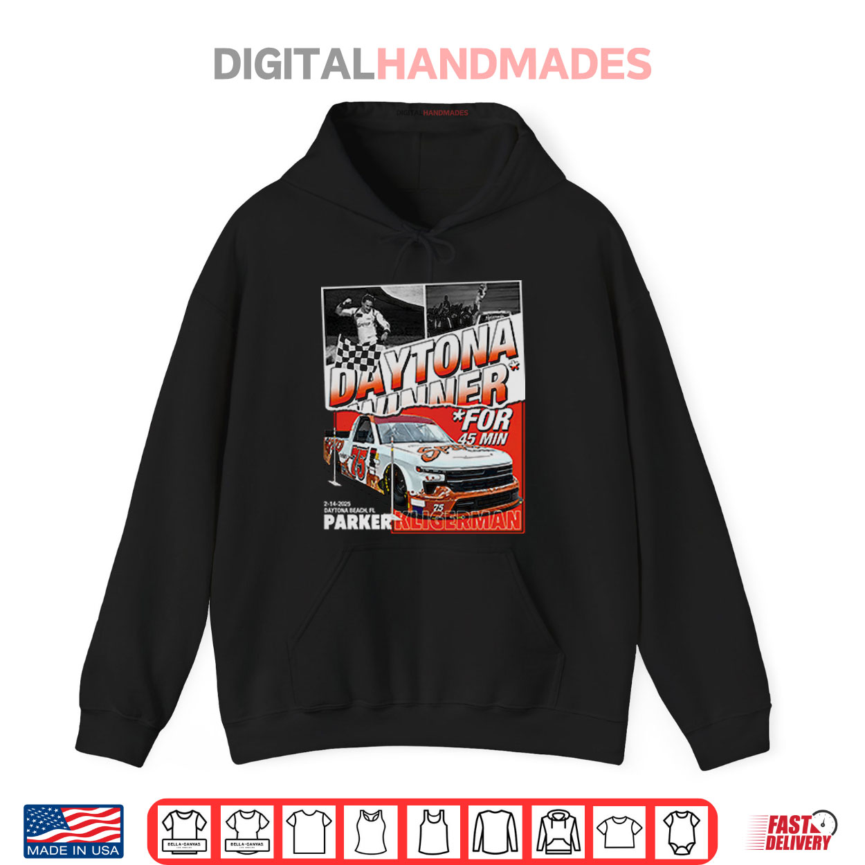 Parker Kligerman Daytona Winner For 45 Min Shirt Parker Kligerman Daytona Winner For 45 Min Shirt