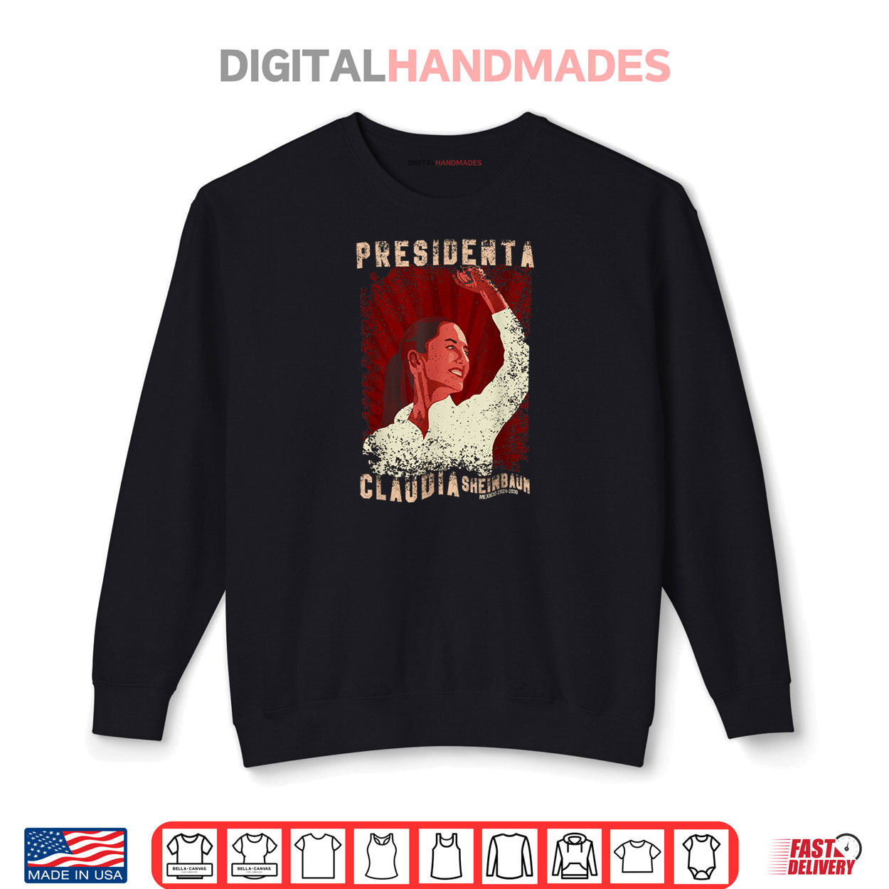 Claudia Sheinbaum Presidenta Shirt Claudia Sheinbaum Presidenta Shirt
