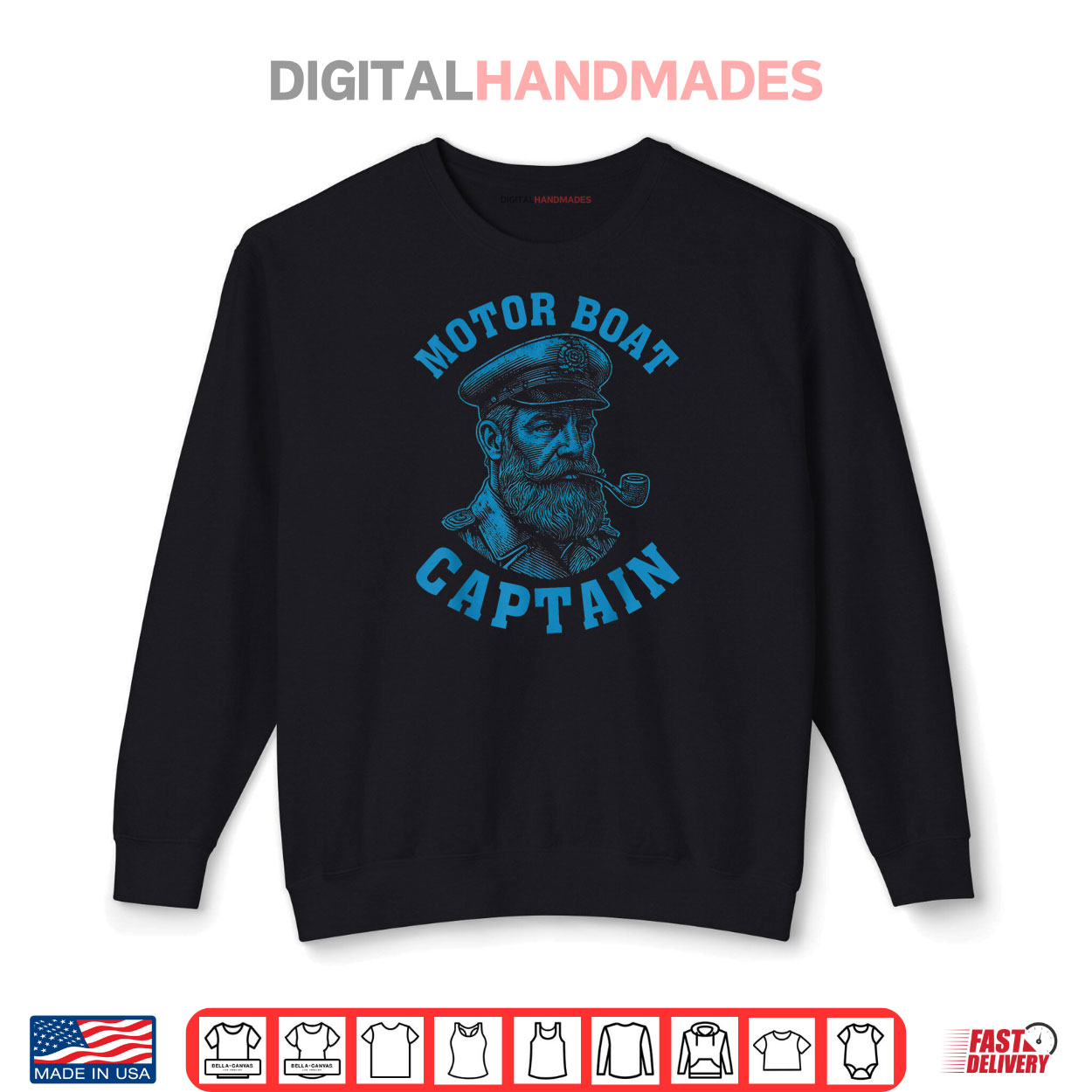Motor Boat Captain Shirt Motor Boat Captain Shirt