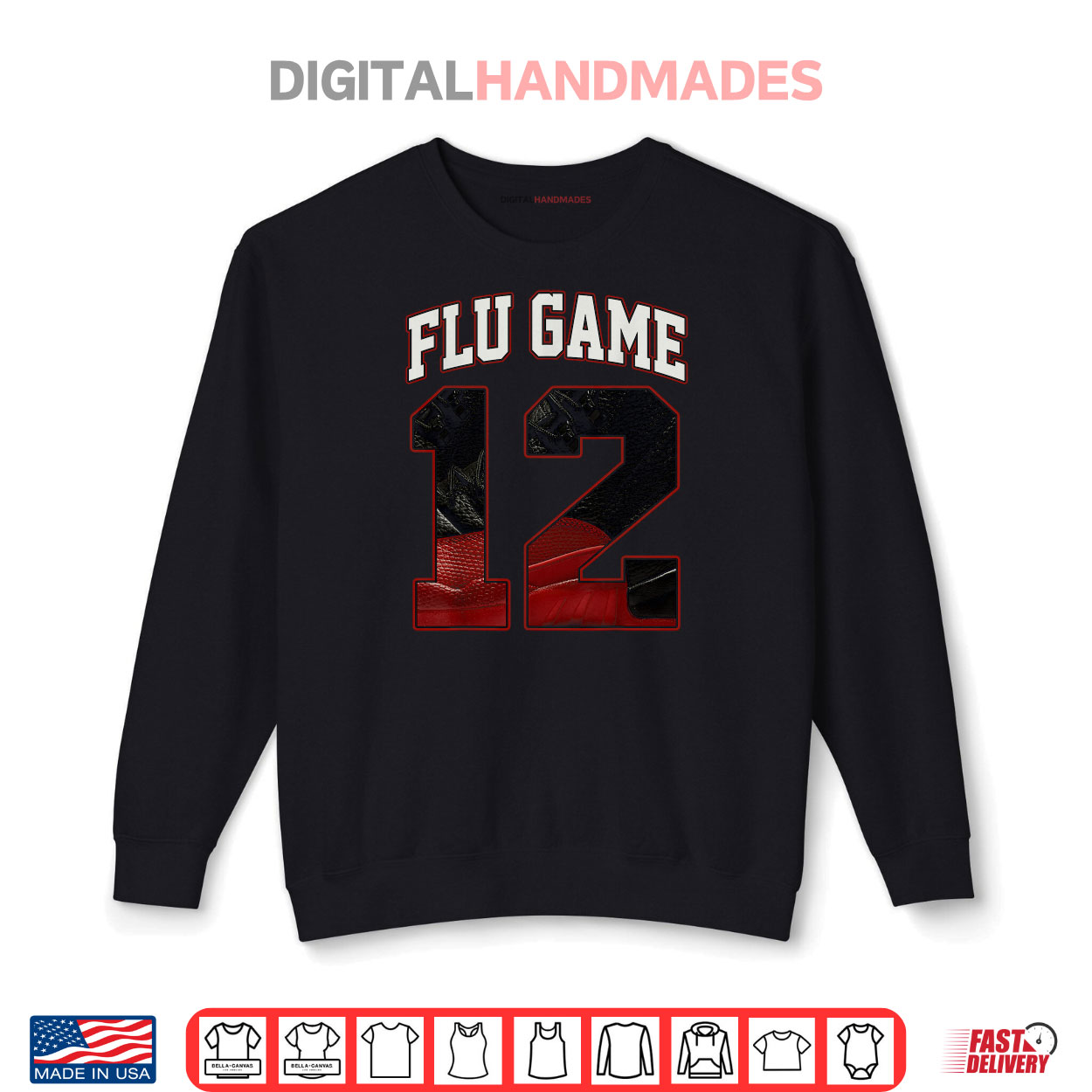 Number 12 Flu Game 12s Matching Tee For Men Women Shirt Number 12 Flu Game 12s Matching Tee For Men Women Shirt