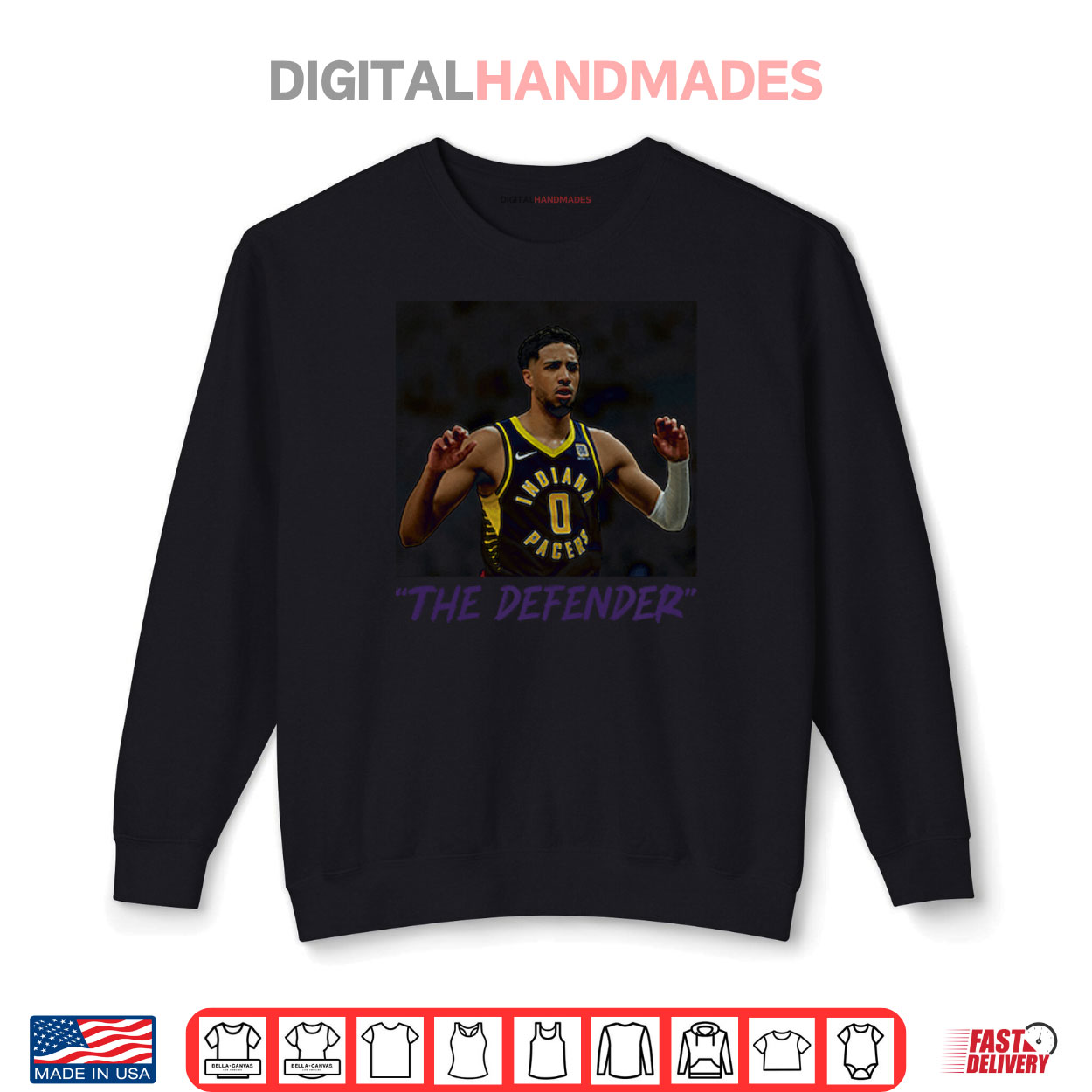 Tyrese Haliburton The Defender Indiana Pacers Shirt Tyrese Haliburton The Defender Indiana Pacers Shirt