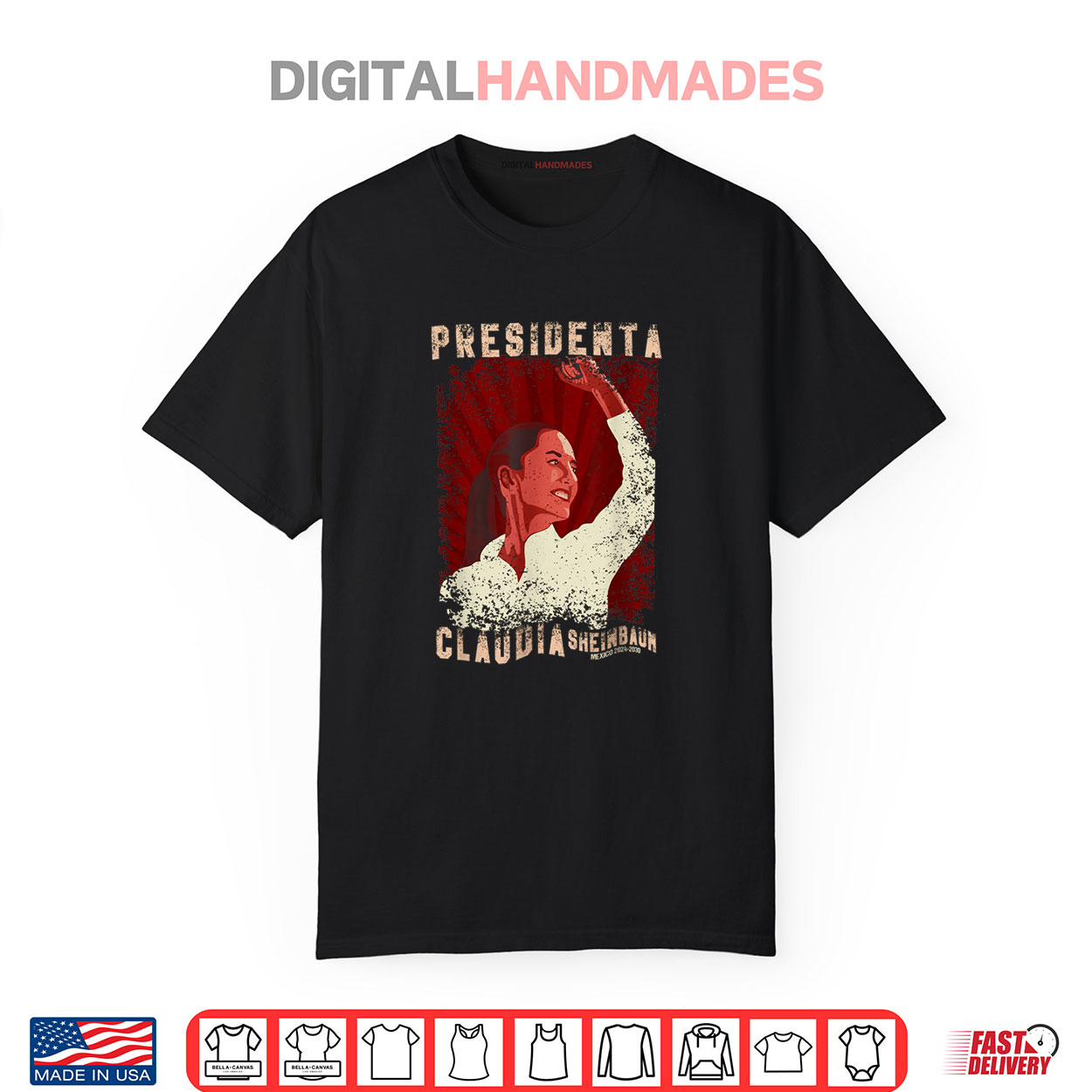 Claudia Sheinbaum Presidenta Shirt Claudia Sheinbaum Presidenta Shirt