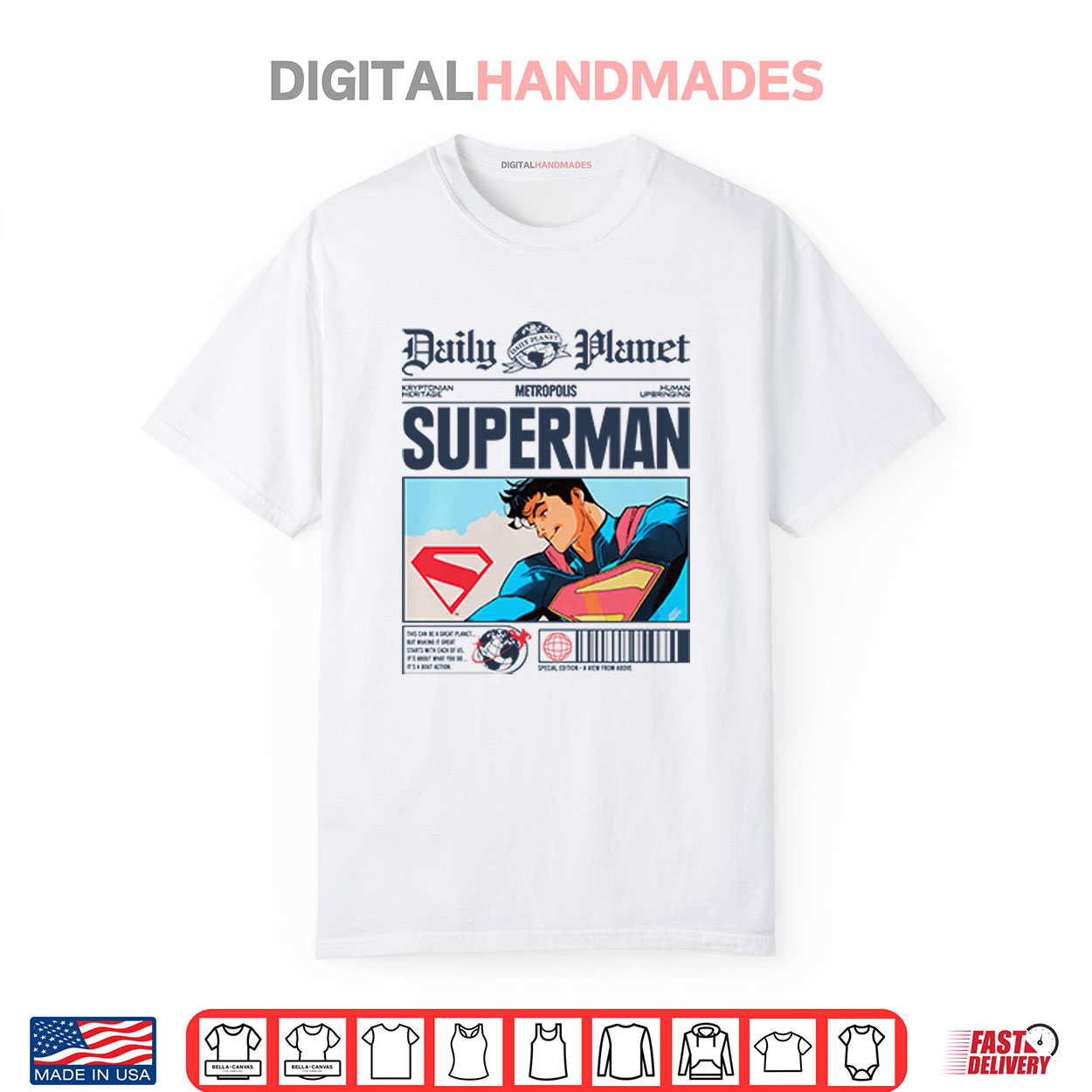Daily Planet Superman Shirt Daily Planet Superman Shirt