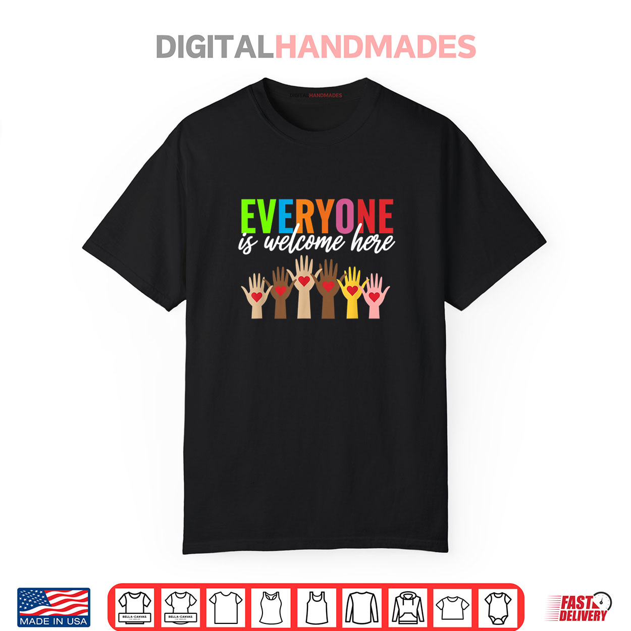 Everyone Is Welcome Here Idaho Teacher Shirt Everyone Is Welcome Here Idaho Teacher Shirt