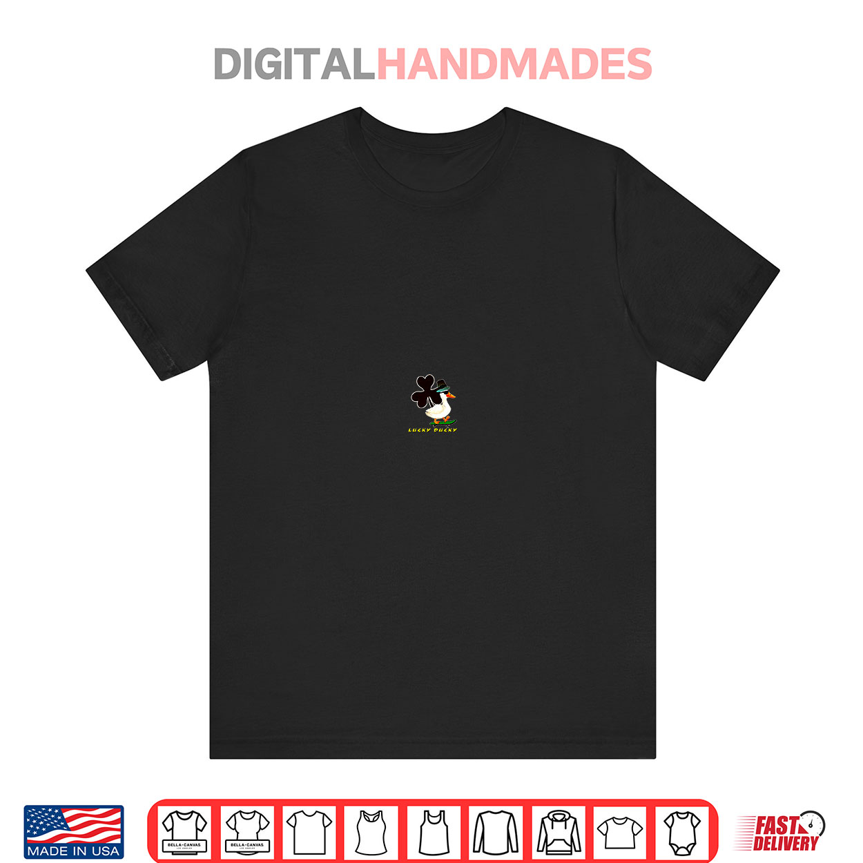 Funny St Patricks Day Duck Riding Skateboarding Graphic Premium Shirt Funny St Patricks Day Duck Riding Skateboarding Graphic Premium Shirt