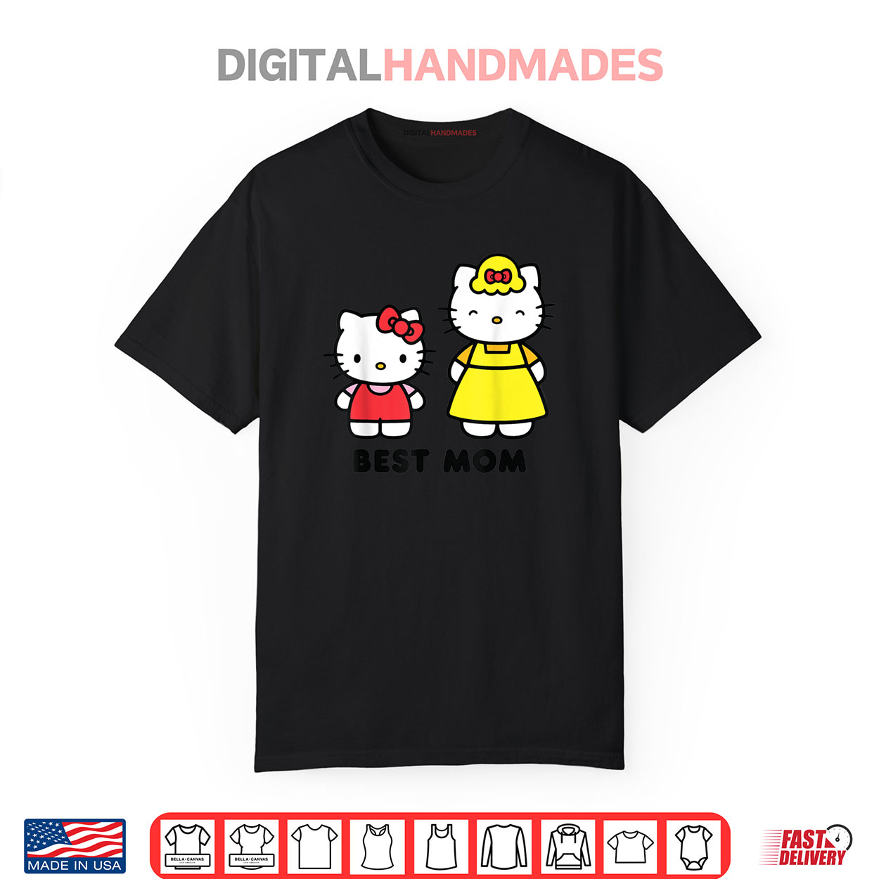 Hello Kitty Best Mom Mother’s Day Shirt Hello Kitty Best Mom Mother’s Day Shirt