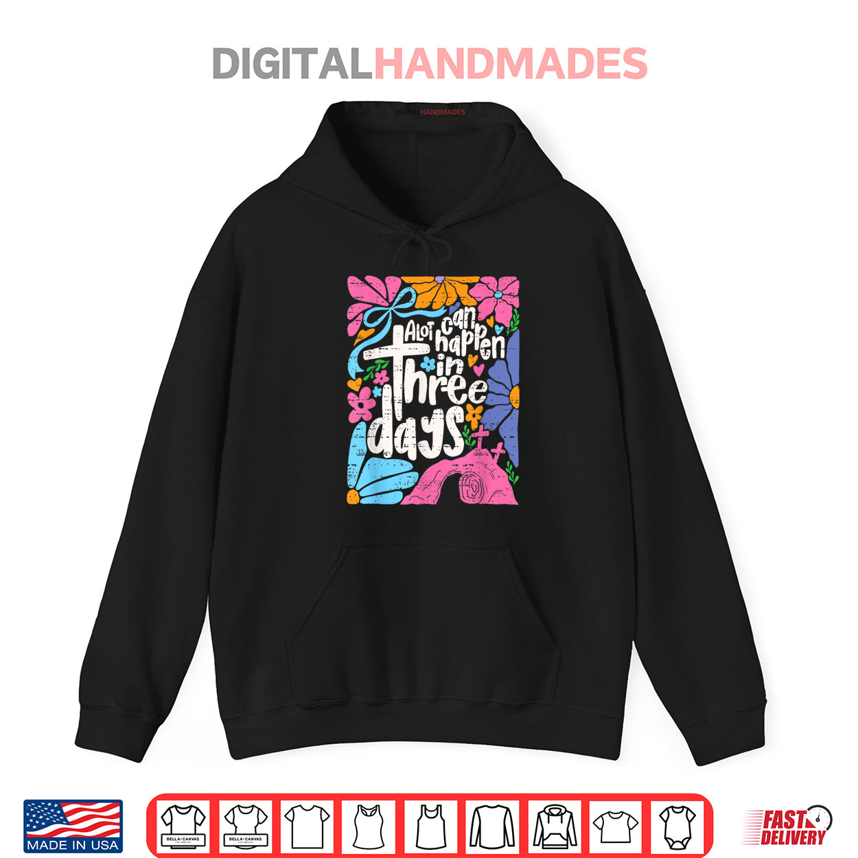 Easter A Lot Can Happen In 3 Days Jesus Christians Religious Shirt Easter A Lot Can Happen In 3 Days Jesus Christians Religious Shirt