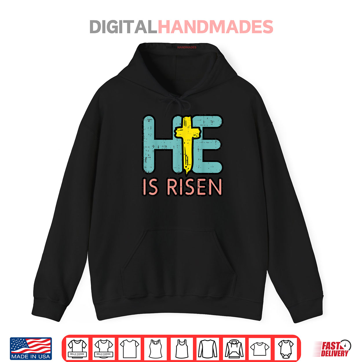 Easter HE Is Risen Jesus Resurrection Christian Shirt Easter HE Is Risen Jesus Resurrection Christian Shirt
