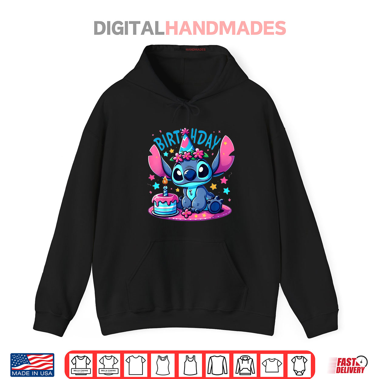 Happy Birthday Girl Stitch Girl Design Shirt Happy Birthday Girl Stitch Girl Design Shirt