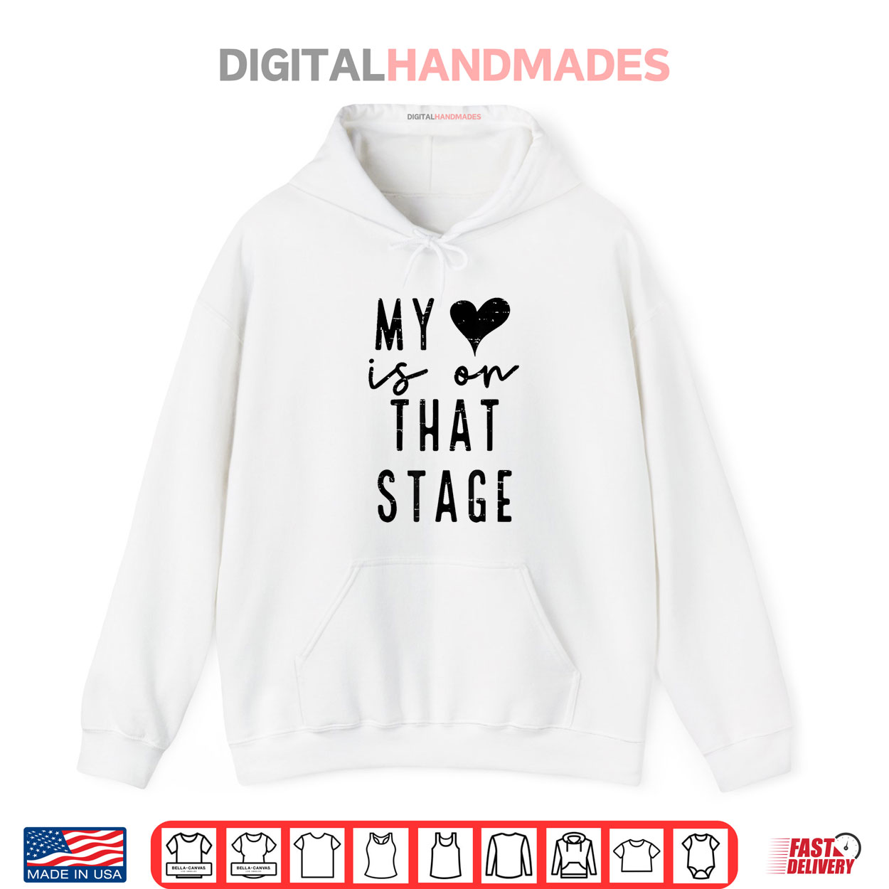 My Heart Is On That Stage Shirt My Heart Is On That Stage Shirt