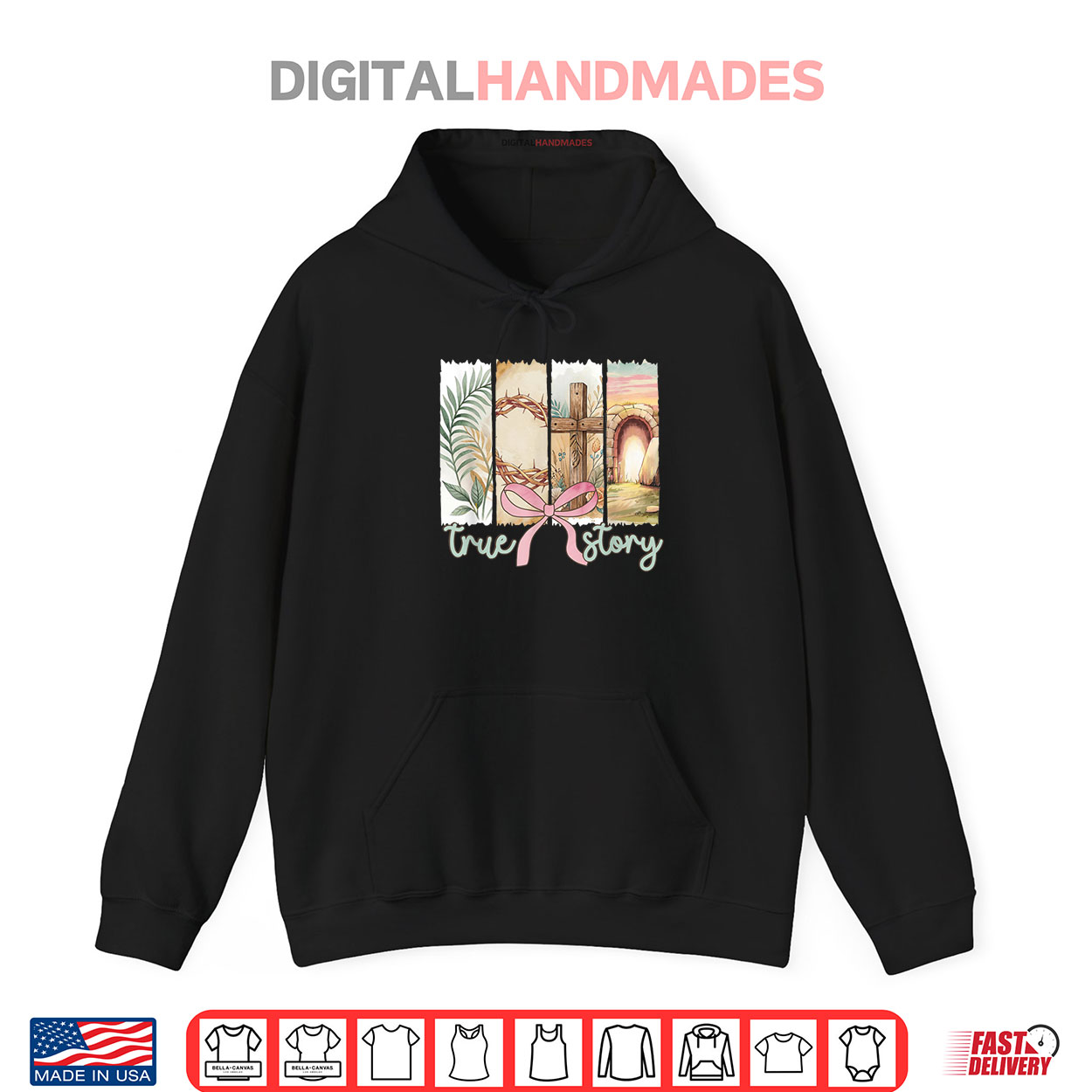 True Story He Is Risen Retro Christian Easter Coquette Bow Shirt True Story He Is Risen Retro Christian Easter Coquette Bow Shirt