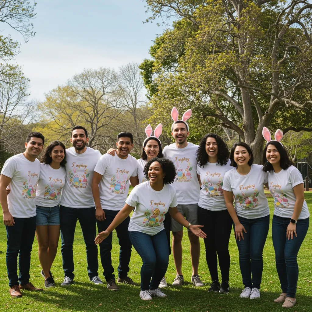 Easter Shirt Extravaganza: Hop into Style and Make This Easter Unforgettable!