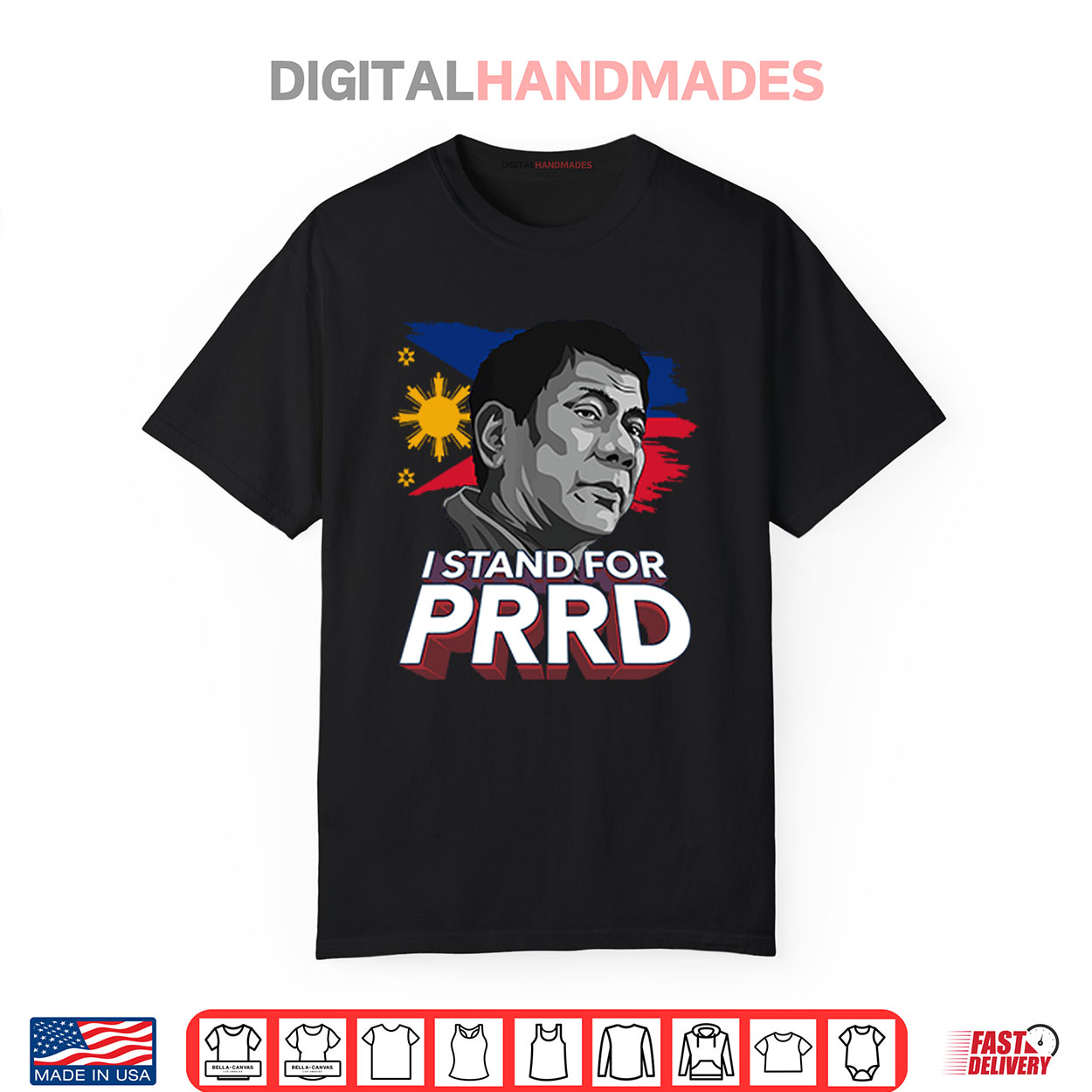 I Stand For PRRD Rodrigo Duterte Shirt I Stand For PRRD Rodrigo Duterte Shirt