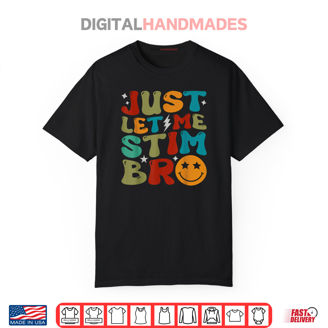 Just Let Me Stim Bro Kids Funny Autism Awareness Autistic Shirt Just Let Me Stim Bro Kids Funny Autism Awareness Autistic Shirt