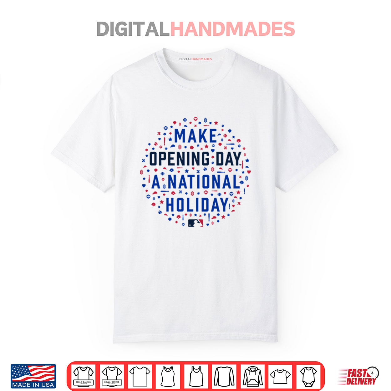 Make Opening Day A National Holiday Shirt Make Opening Day A National Holiday Shirt