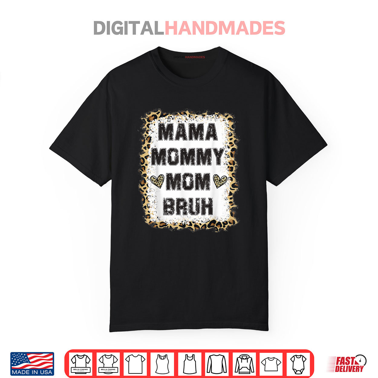 Mama Mommy Mom Bruh Bleached Leopard Mother Shirt Mama Mommy Mom Bruh Bleached Leopard Mother Shirt