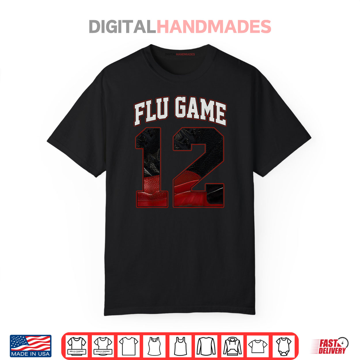Number 12 Flu Game 12s Matching Tee For Men Women Shirt Number 12 Flu Game 12s Matching Tee For Men Women Shirt
