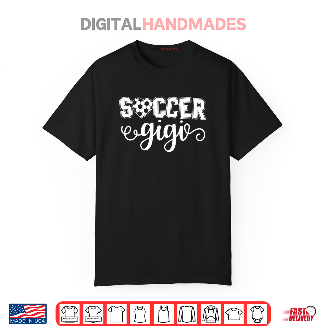 Soccer Gigi Grandma Sport Lover Birthday Mother’s Day Shirt Soccer Gigi Grandma Sport Lover Birthday Mother’s Day Shirt