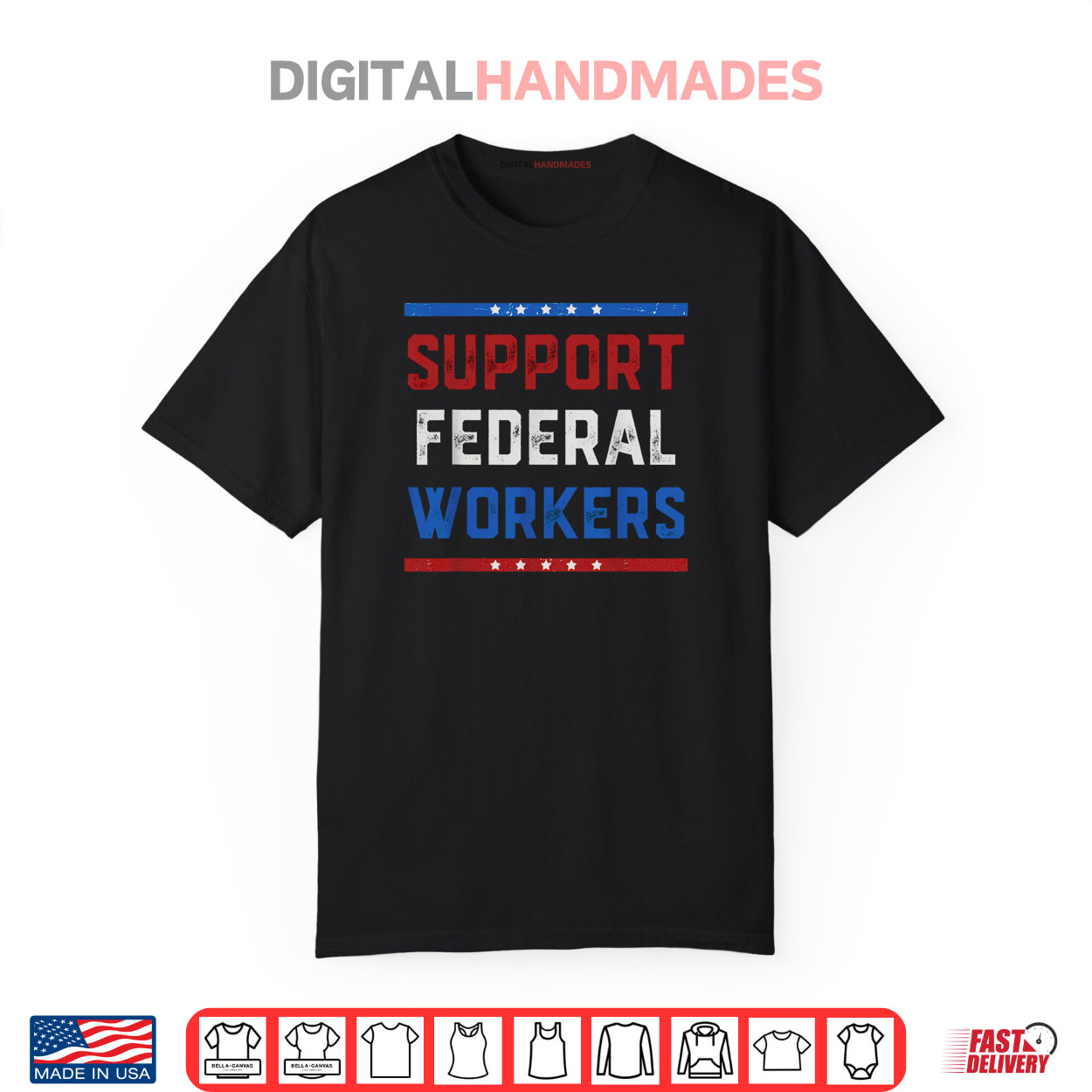 Support Federal Workers Protect Defend Employees Jobs Shirt Support Federal Workers Protect Defend Employees Jobs Shirt