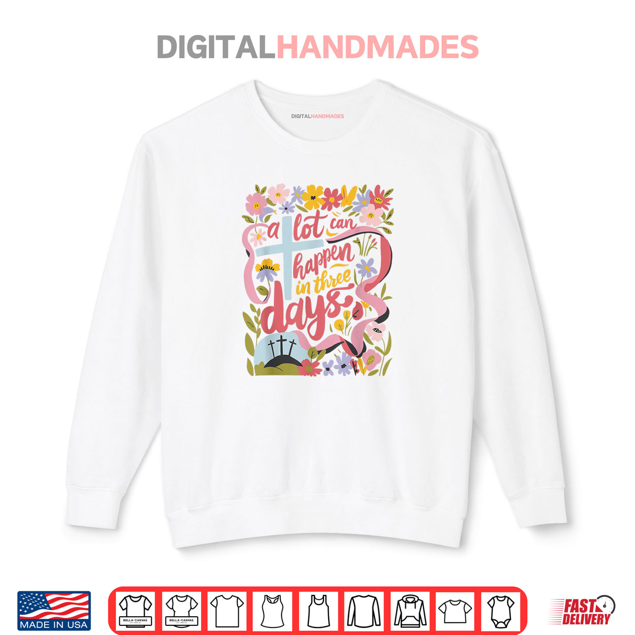 A Lot Can Happen In 3 Days Easter Religious Day Shirt A Lot Can Happen In 3 Days Easter Religious Day Shirt