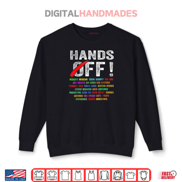 Hands Off Protest Social Security And Medicare Protest Shirt 1 Sweatshirt Hands Off Protest Social Security And Medicare Protest Shirt