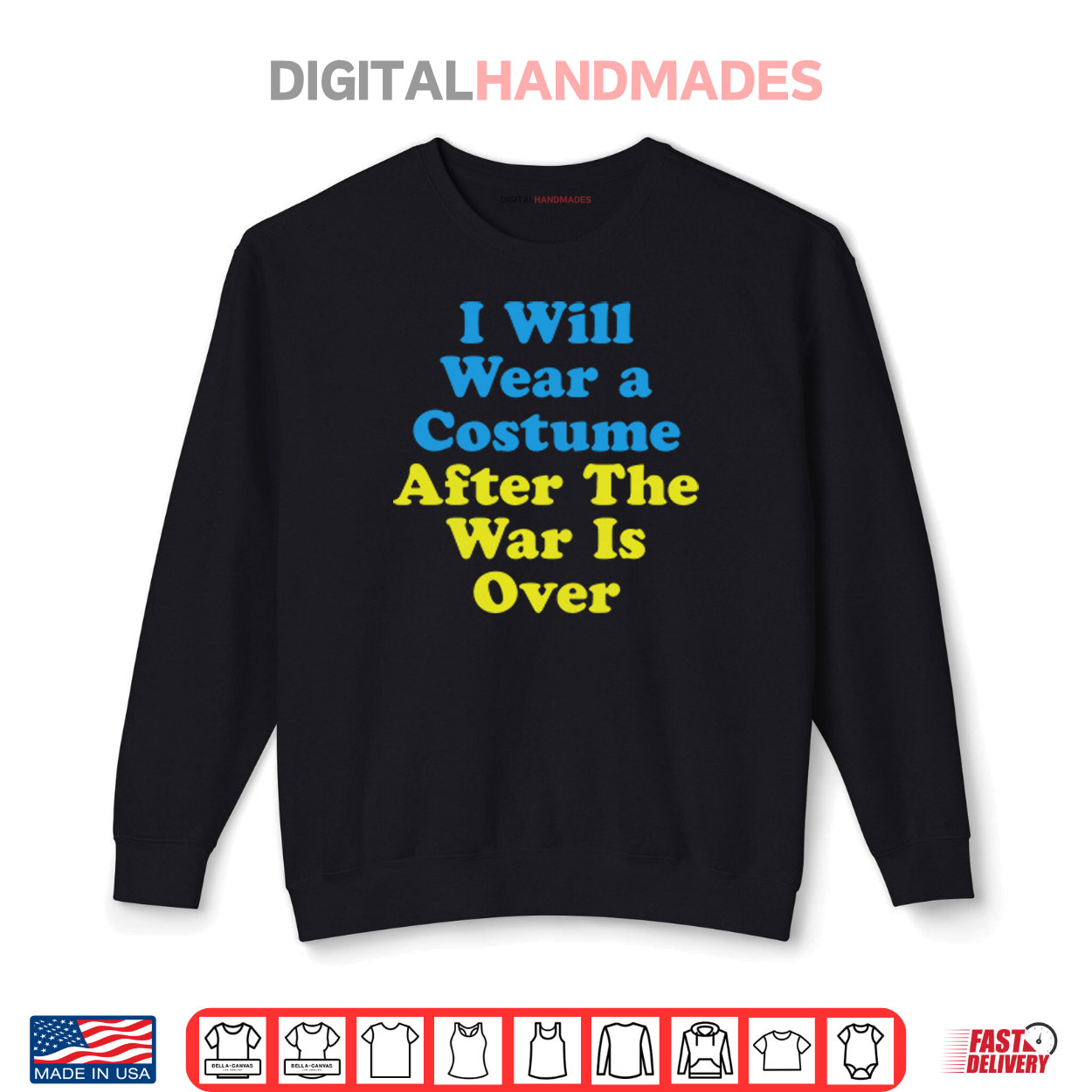 I Will Wear A Costume After The War Is Over Shirt I Will Wear A Costume After The War Is Over Shirt
