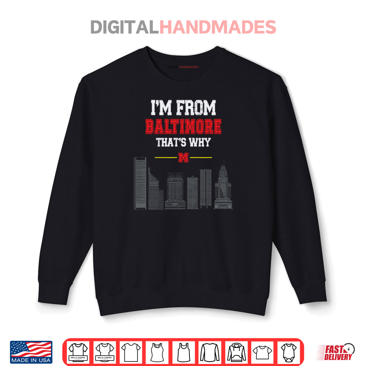 I’m From Baltimore That’s Why Shirt I’m From Baltimore That’s Why Shirt