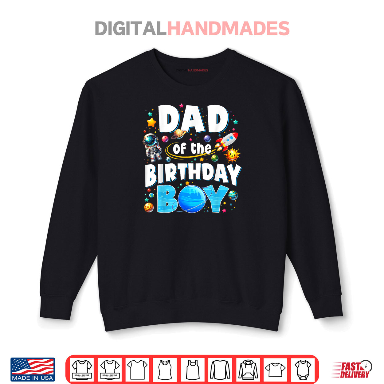 Mom Dad Of The Birthday Boy Astronaut Family Space Planets Shirt Mom Dad Of The Birthday Boy Astronaut Family Space Planets Shirt