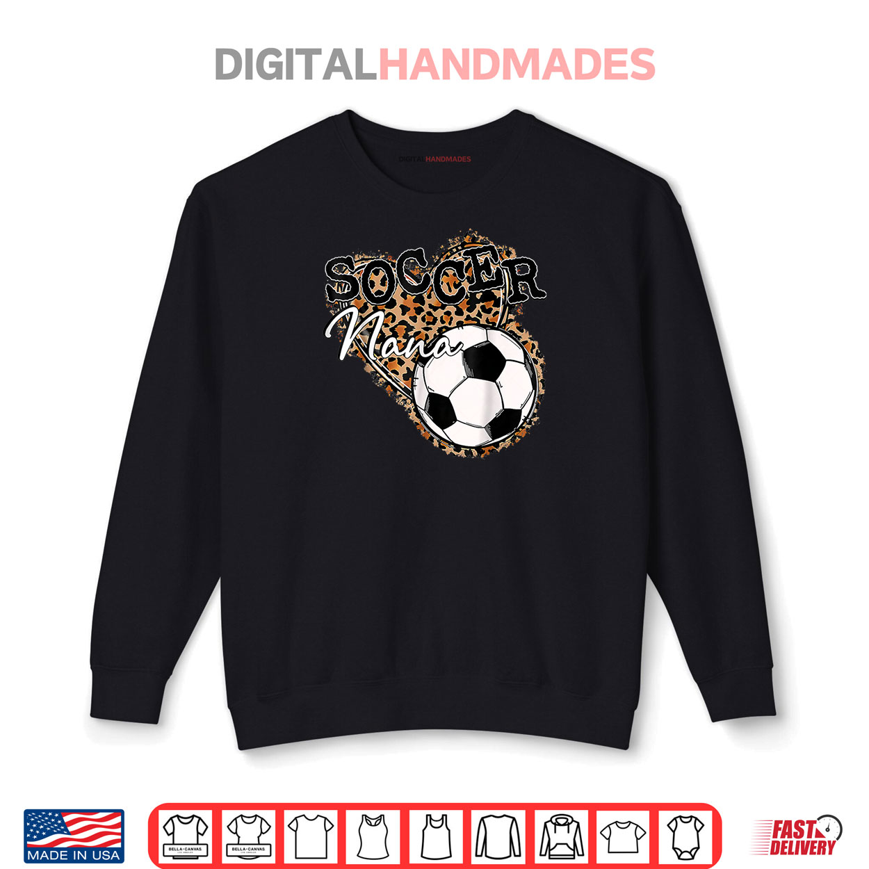 Soccer Nana Leopard Mother’s Day Shirt Soccer Nana Leopard Mother’s Day Shirt