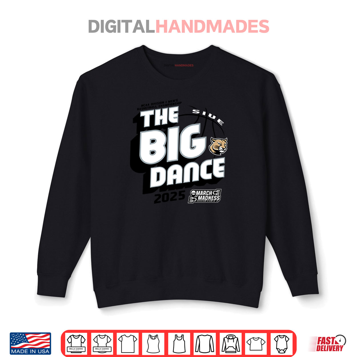 The Big Dance SIUE Edwardsville Cougars March Madness 2025 Shirt The Big Dance SIUE Edwardsville Cougars March Madness 2025 Shirt
