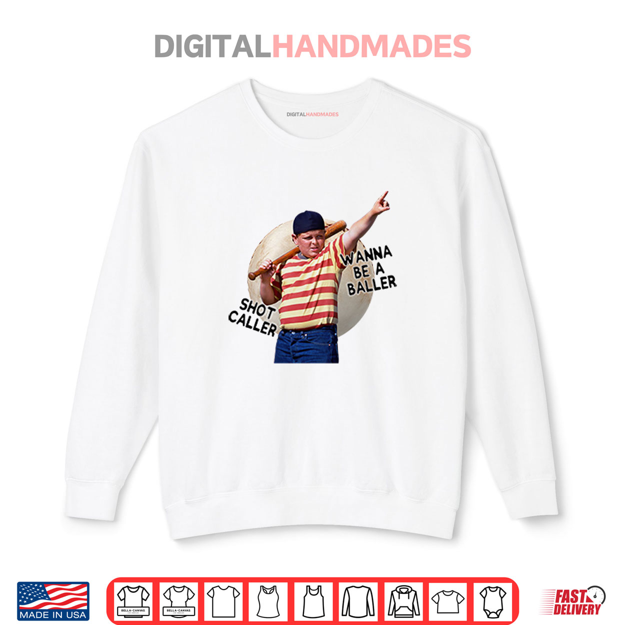 Wanna Be A Baller Shot Caller The Sandlot Shirt Wanna Be A Baller Shot Caller The Sandlot Shirt