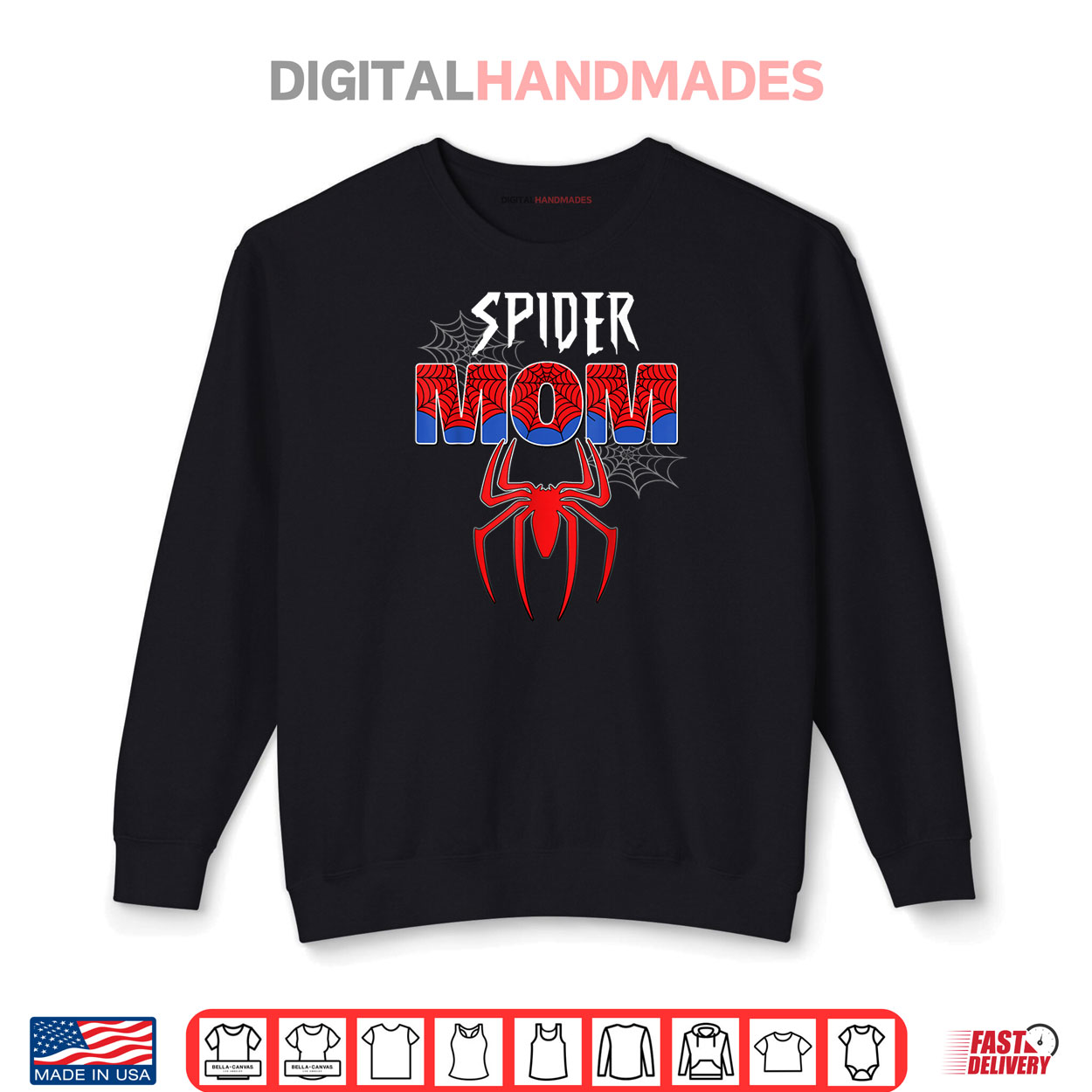 Women Spider Mom Mother’s Day Matching Family Birthday Shirt Women Spider Mom Mother’s Day Matching Family Birthday Shirt