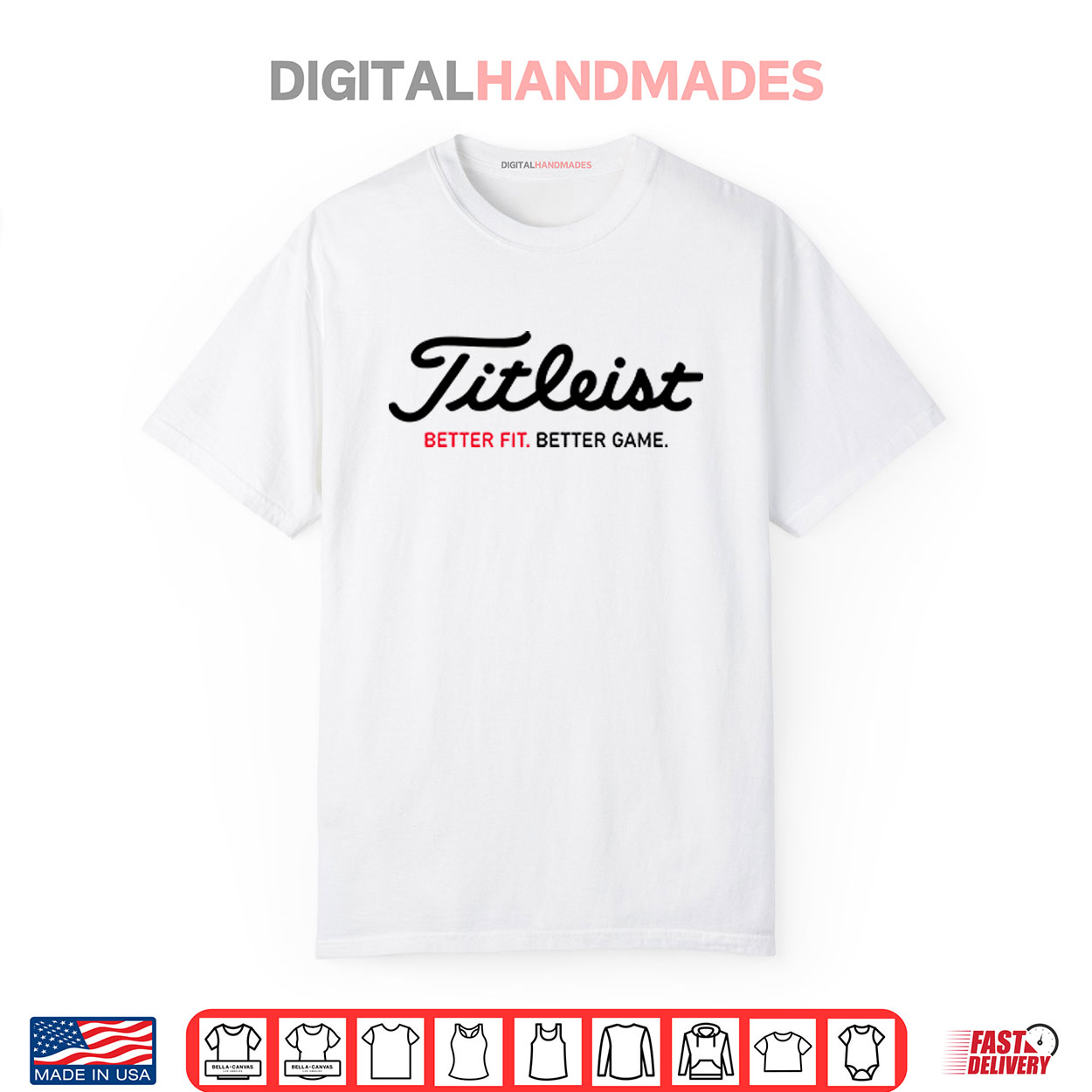 Titleist Better Fit Better Game Golf Shirt Titleist Better Fit Better Game Golf Shirt