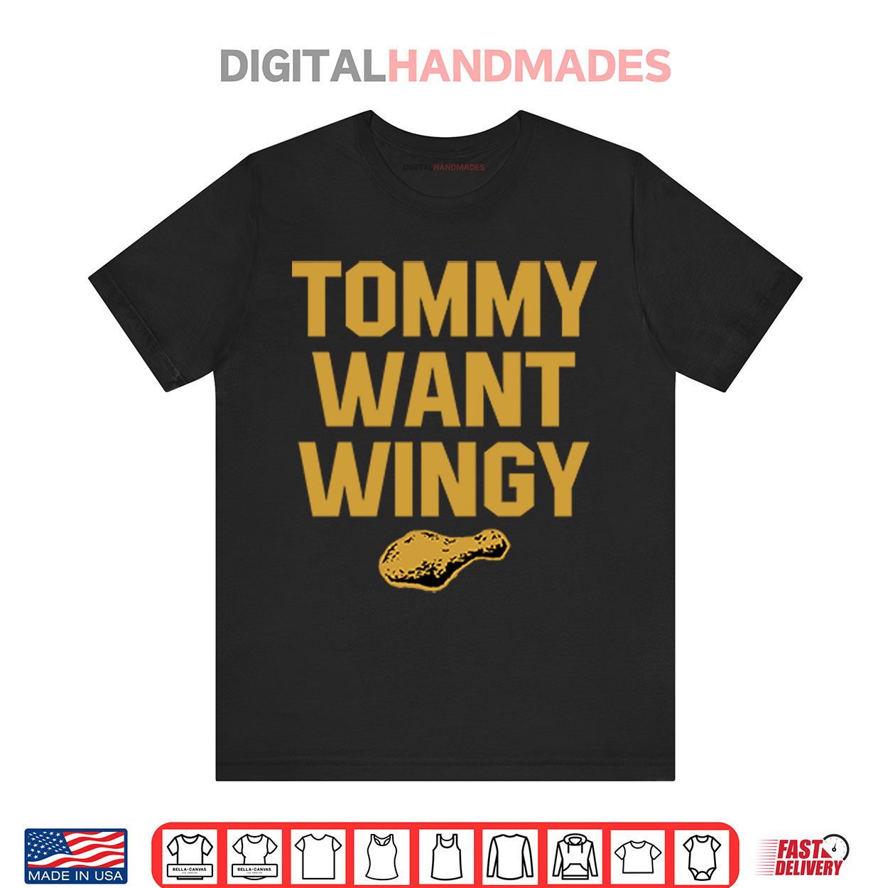 Tommy Want Wingy T Shirt Tommy Want Wingy T Shirt