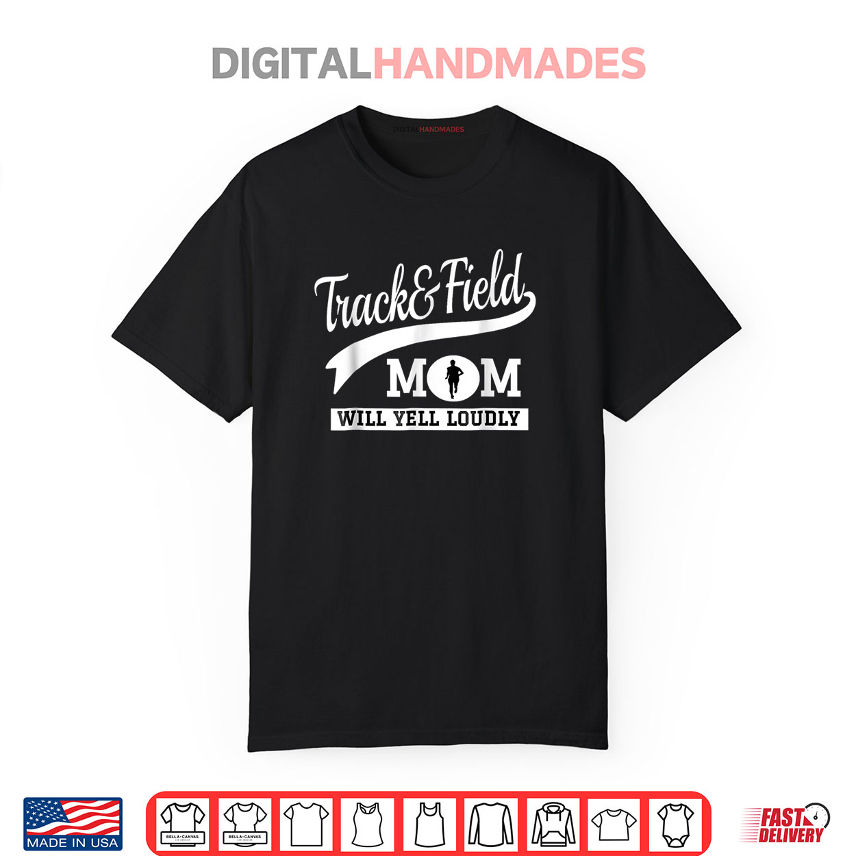 Track and Field Mom Loud Cheer Mom Runner mother’s day gift Shirt Track and Field Mom Loud Cheer Mom Runner mother’s day gift Shirt