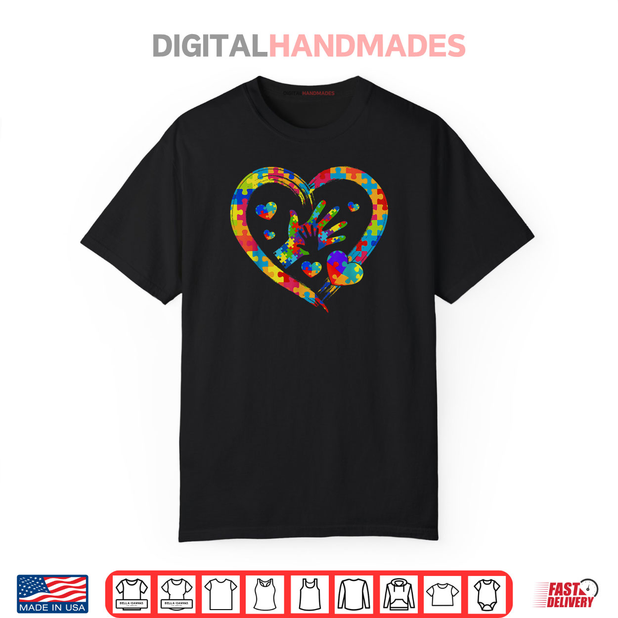 Valentines Day Love Heart Autism Awareness Puzzle Piece Shirt Valentines Day Love Heart Autism Awareness Puzzle Piece Shirt