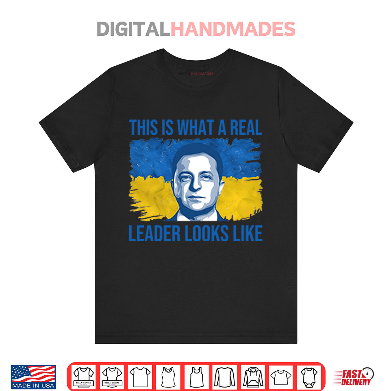 Volodymyr Zelensky This Is What A Real Leader Looks Like Shirt Volodymyr Zelensky This Is What A Real Leader Looks Like Shirt