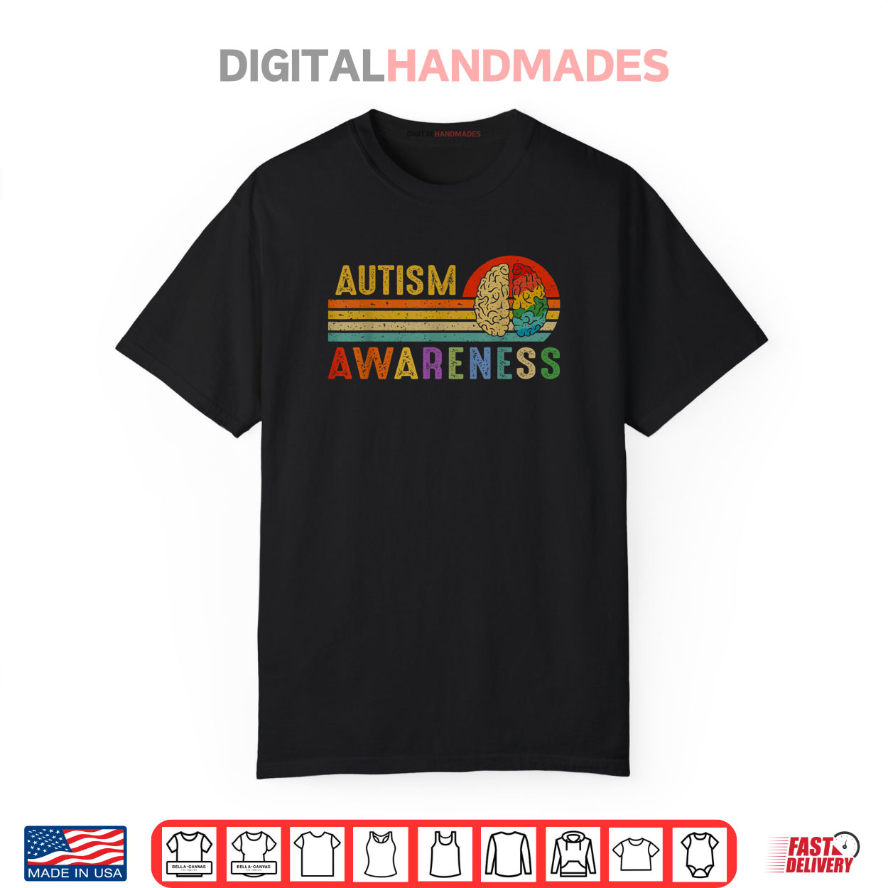 World Autism Awareness Neurodiversity Autistic April Sunset Shirt World Autism Awareness Neurodiversity Autistic April Sunset Shirt