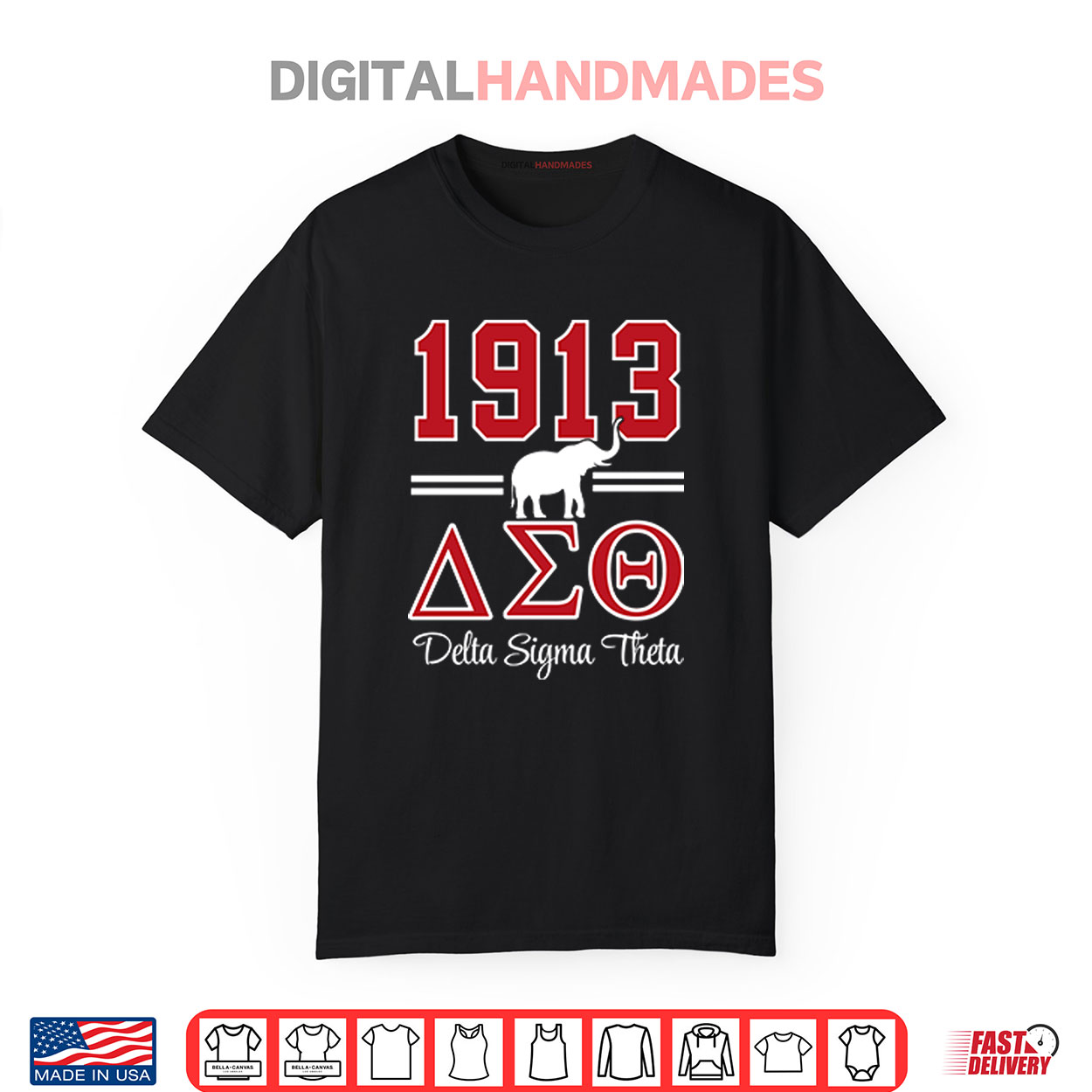 1913 Delta Sigma Theta Shirt 1913 Delta Sigma Theta Shirt