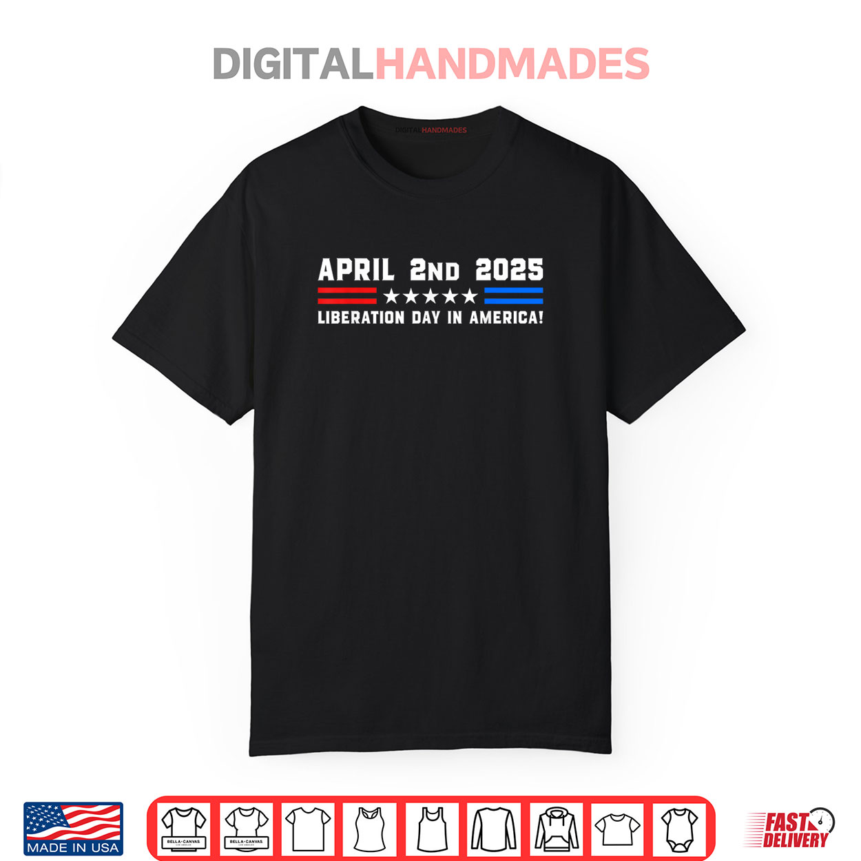 April 2nd LIBERATION DAY IN AMERICA – Trump Tariff Quote Shirt April 2nd LIBERATION DAY IN AMERICA – Trump Tariff Quote Shirt