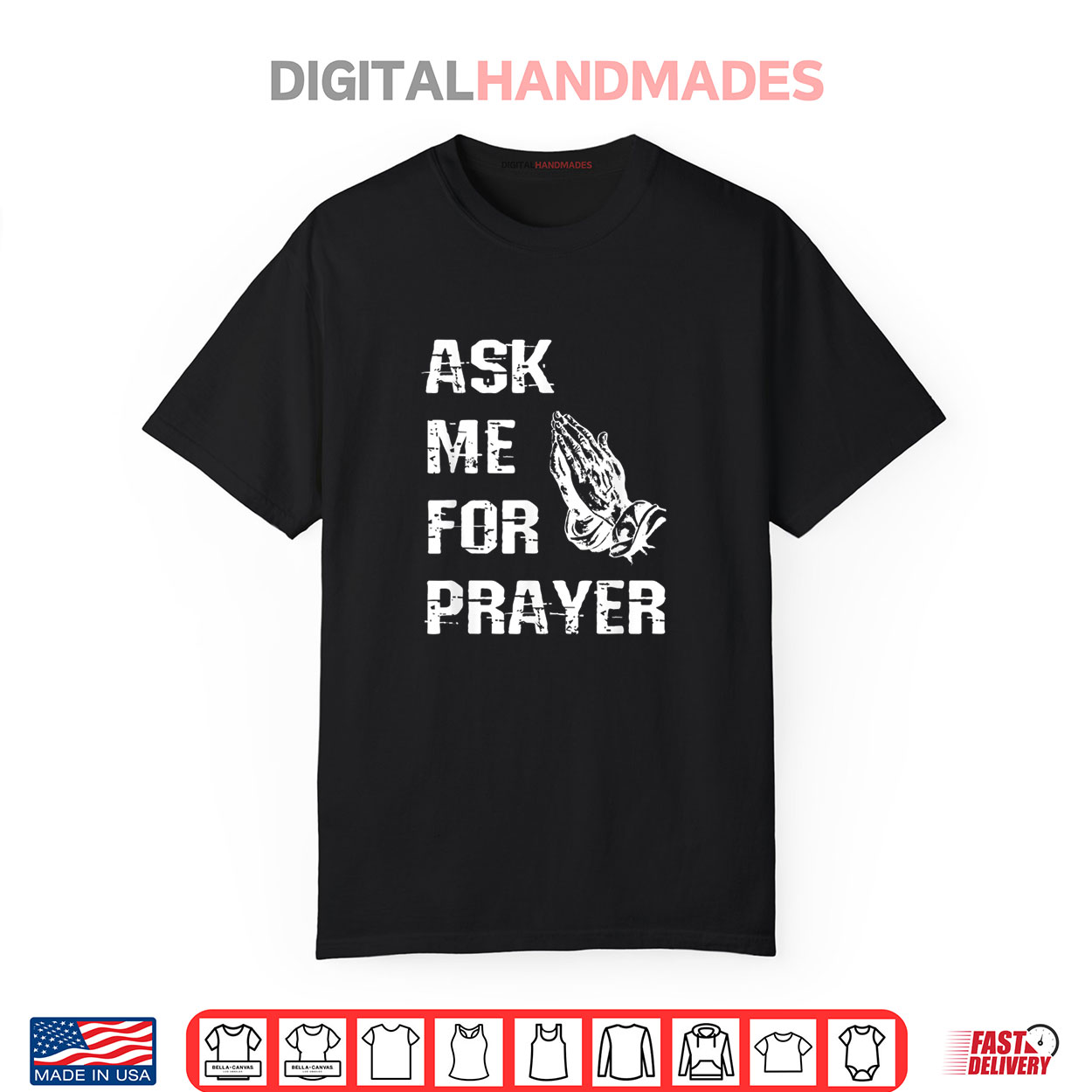 Ask Me For Prayer TShirt Cute Christian Lifestyle Shirt Ask Me For Prayer TShirt Cute Christian Lifestyle Shirt
