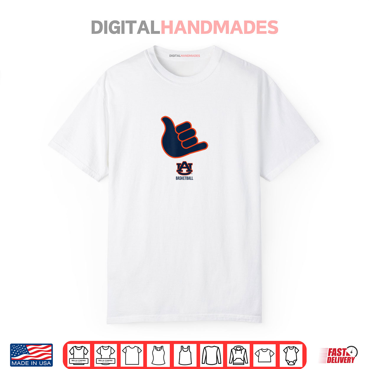 Auburn Basketball Hand Sign Auburn Tigers Shirt Auburn Basketball Hand Sign Auburn Tigers Shirt