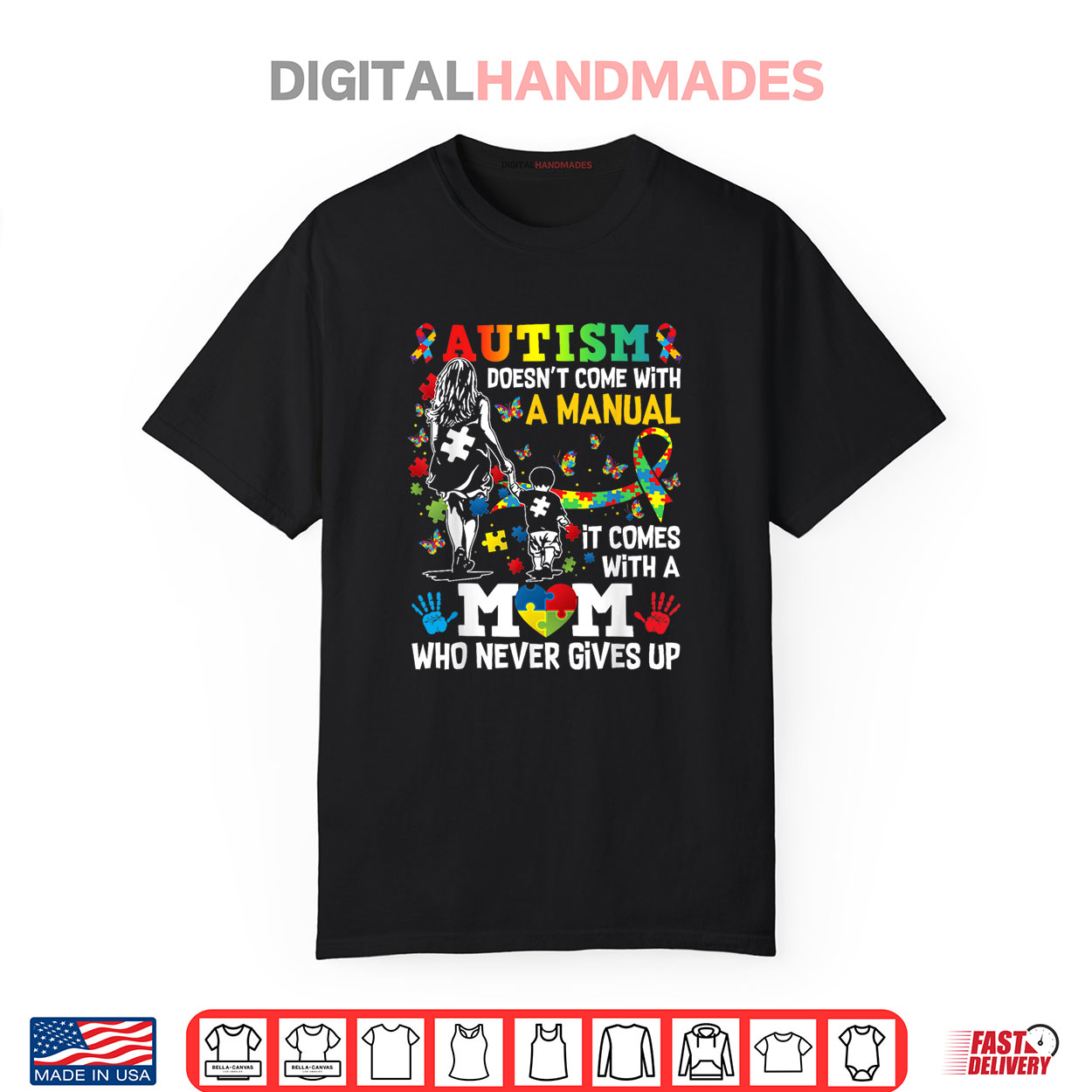 Autism Awareness 2024 doesn’t come with a manual Autism Mom Shirt Autism Awareness 2024 doesn’t come with a manual Autism Mom Shirt