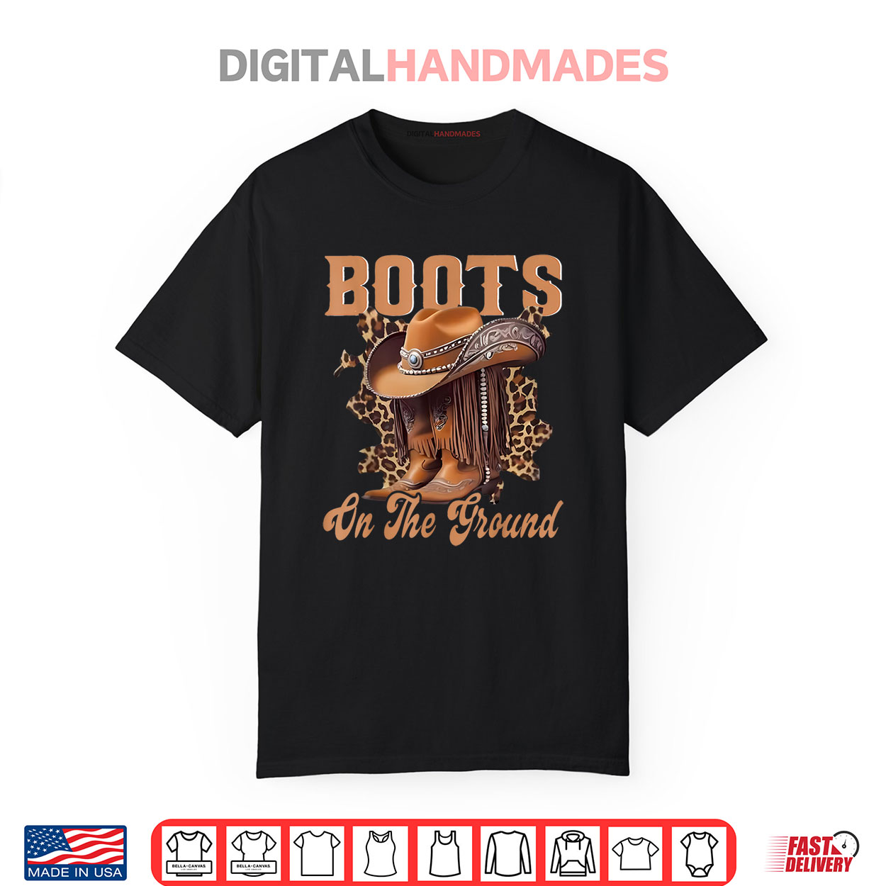Boot Cowboy Western Cowgirl Linedance Leopard Women Shirt Boot Cowboy Western Cowgirl Linedance Leopard Women Shirt