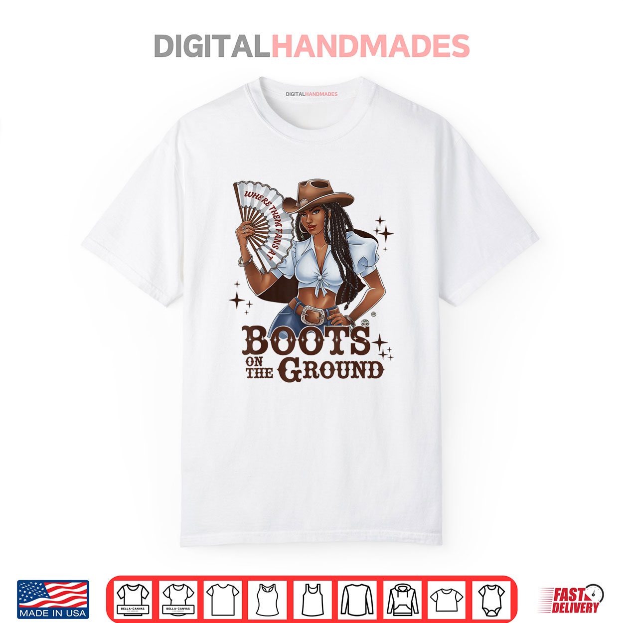 Boots On The Ground Linedance Shirt Boots On The Ground Linedance Shirt