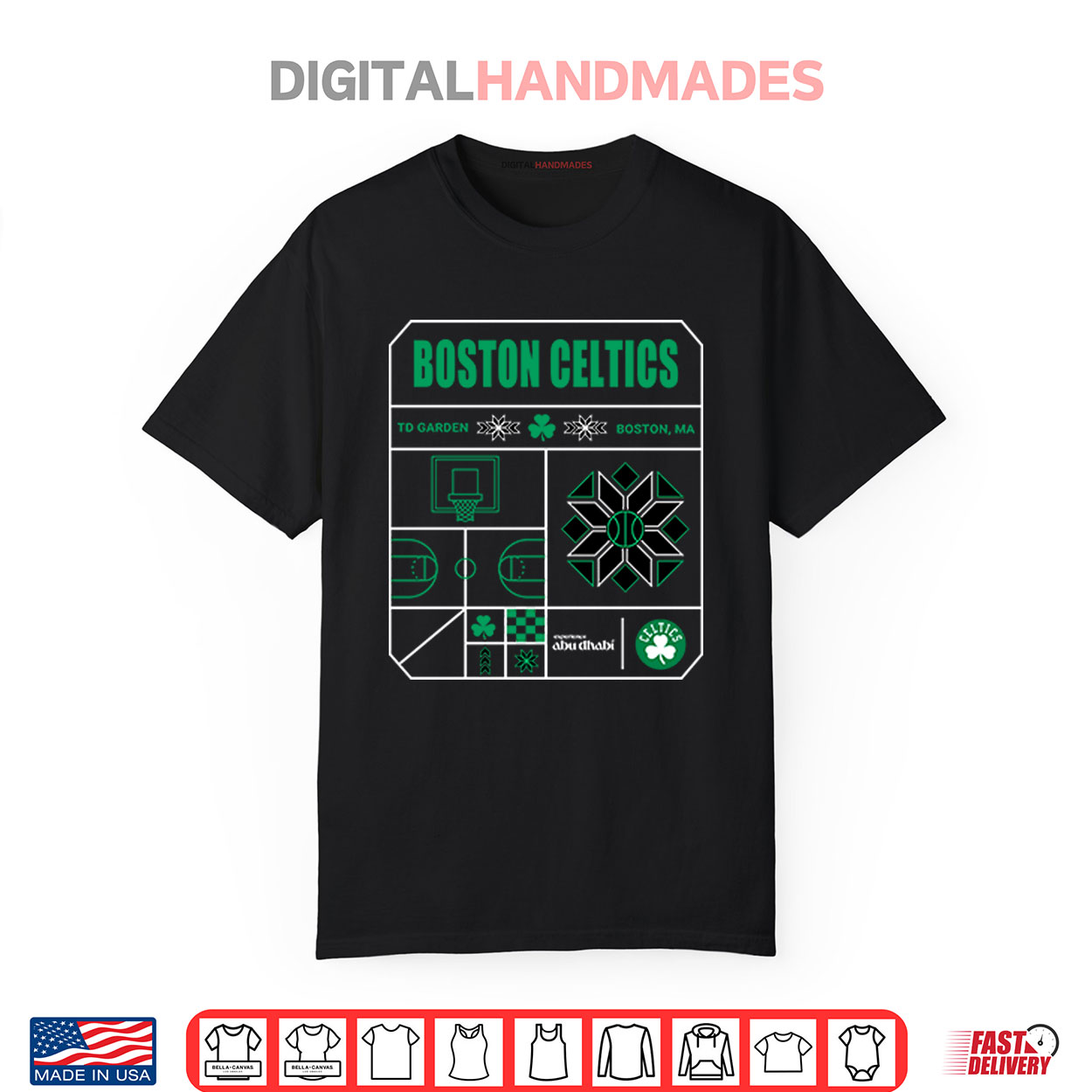 Boston Celtics Experience Abu Dhabi Shirt Boston Celtics Experience Abu Dhabi Shirt